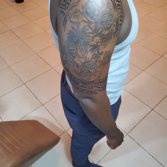 Shoulder and arm piece